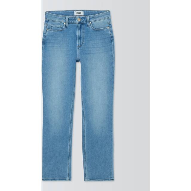 PAIGE Cindy High Rise Straight Leg Jeans