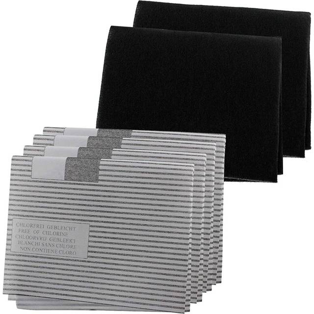 Cooker Hood Filter Kit for HOTPOINT Vent Extractor Fan (4 x Grease + 2 x Carbon Filters)