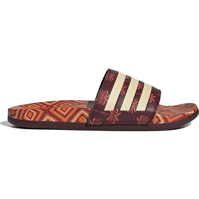 adidas Adilette Comfort Slides Sandaler Storlek 4 Färg brun