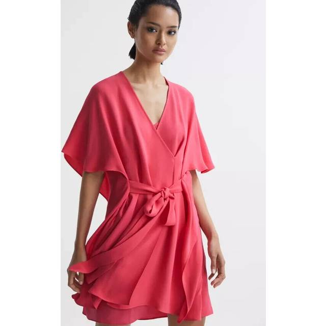 Reiss Livvy Open Back Midi Dress
