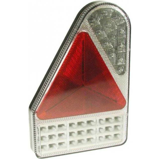 Mp8605bl Maypole 10-30v LED L/h Rear Combi Lamp S/t/i/fog/rev/reflex - Vert - -  mp8605bl maypole 1030v led lh rear combi lamp stifogrevreflex vert