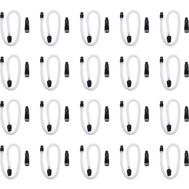 20X Flexible Tube Mouth Organ Pianica Mouthpiece Musical Instrument Accessories for 32 / 37 Key Melodica