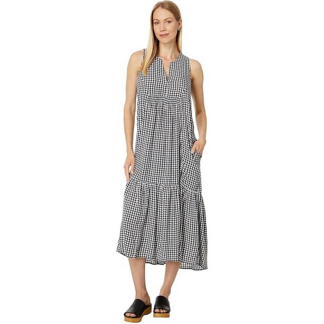 Nic+Zoe Drapey Gingham Dress