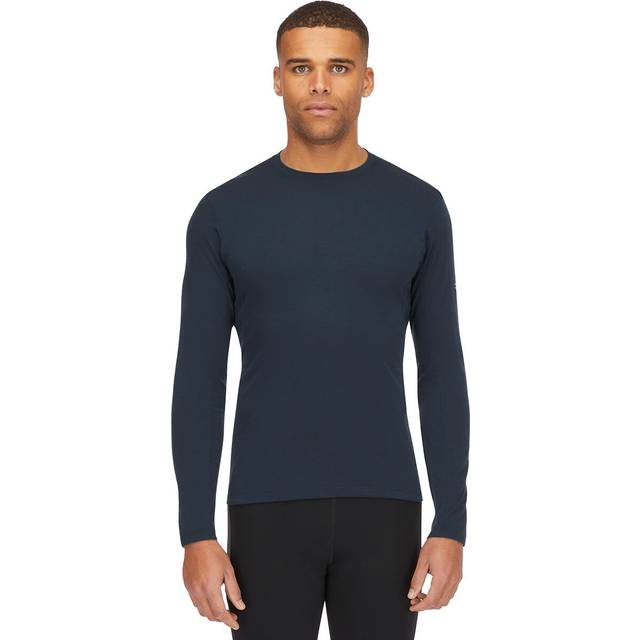 Men's Rab Cinder Crimp Long-Sleeve T-Shirt - Navy - Size XL - Jerseys - Blue