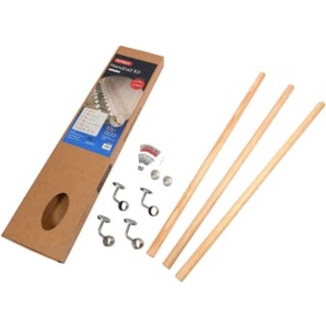 Rothley Pine Indoor Handrail Kit - 3 x 1.2m - Pine Wood