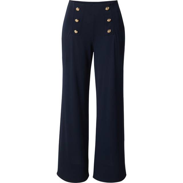 Lauren by Ralph Lauren Corydon Straight Leg Pant - Navy, Navy, Size M, Women