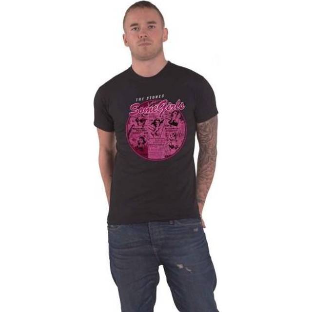 (XXL, Black) The Rolling Stones Unisex Adult Some Girls V.2 T-Shirt