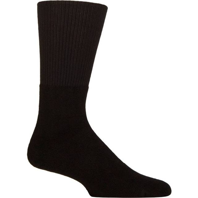 1 Pair Upside Down Inside Out Socks Black