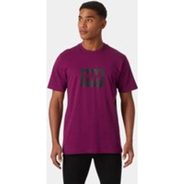 T-shirt Helly Hansen Box - Violet - M