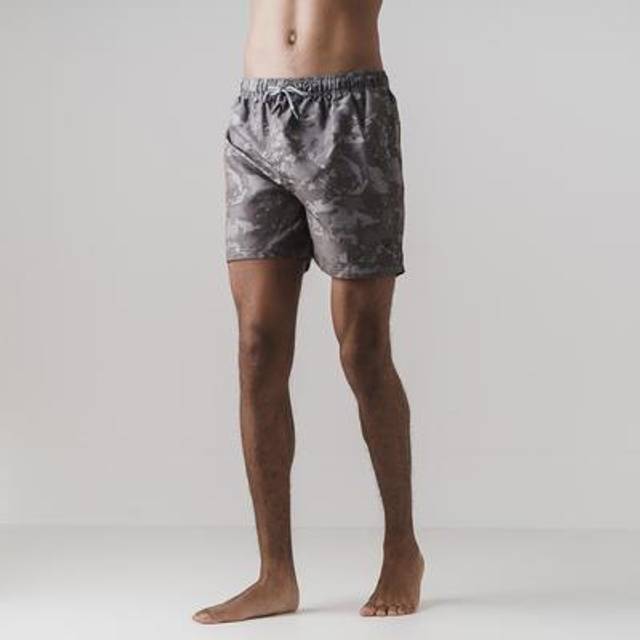 Mens Persie Swim Shorts Alloy Camo - XL