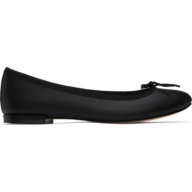 Repetto Black Cendrillon Ballerina Flats - 410 Noir - FR 42