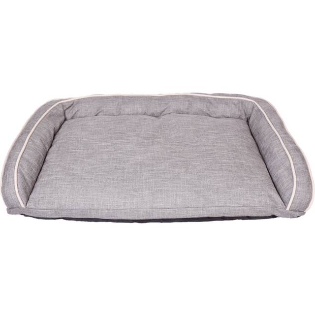 Luxury Large Dog Sofa Bed Dog Fleece Cushion Grey Dog Bed Couch