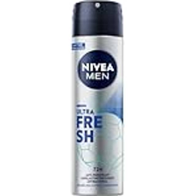 Nivea Men Ultra Fresh Antiperspirant Spray for Long-Lasting Protection, 150 ml