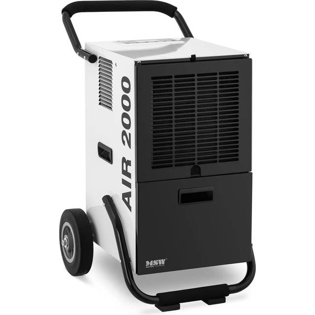 MSW Commercial Dehumidifier - 50 L/24 h - 90 m² - 5.69 L MSW-DEH2000C