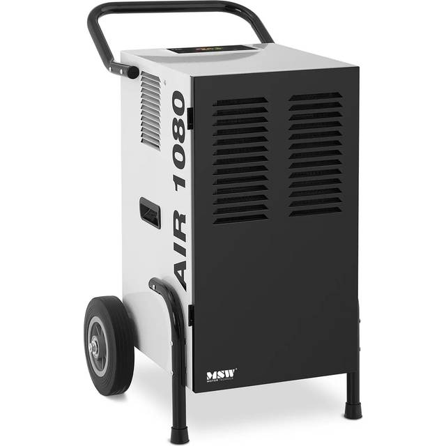 MSW Commercial Dehumidifier - 50 L/24 h - 90 m² - 9 L MSW-DEH1080C