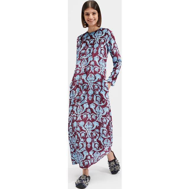 La DoubleJ Long Sleeve Swing Dress - Woman Ldj Archive Brocade Xs