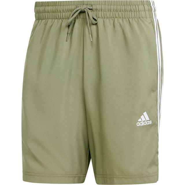 Chelsea Essential 3-Stripe Shorts - olive - L