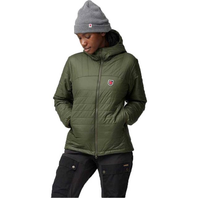 Fjallraven Mens Expedition X-Latt Hooded jacket - Green - XL