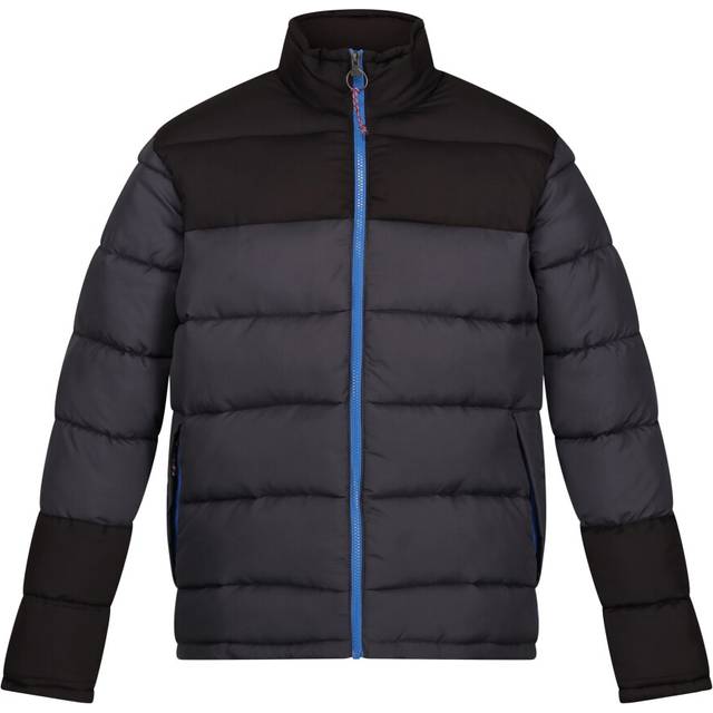 (S, Seal Grey/Black) Regatta Mens Vintage Insulated Puffer Jacket