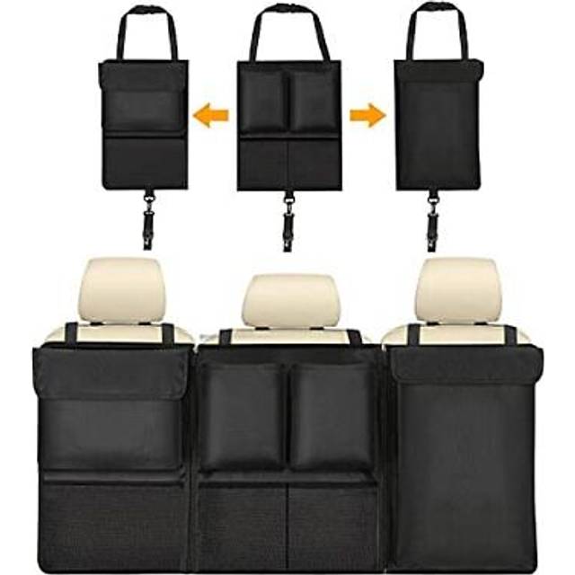 Uraqt car boot organiser, car trunk tidy organiser bag, detachable multi-pocket