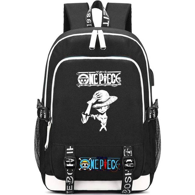 Anime One Piece Canvas Backpack Printed Backpack for Girl Boy Gift Back To School Bookbag Men Women Travel Bag Mochila