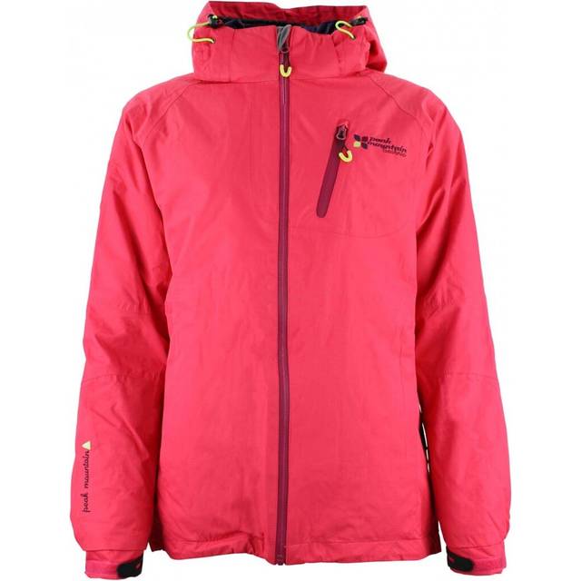 3-in-1 reversible ski jacket for women Peak Mountain Acixi - Rose - S