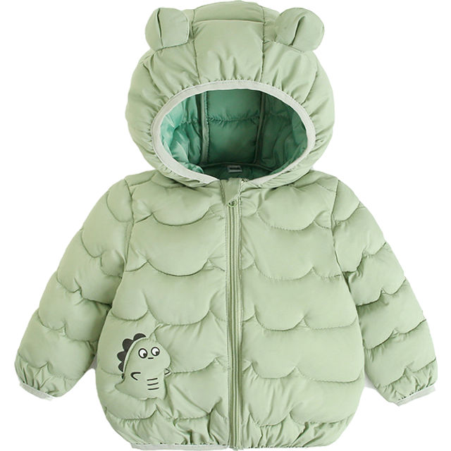 (Green, 6-12Months) Baby Kids Boys Girls Jackets Hooded Coats Outwear