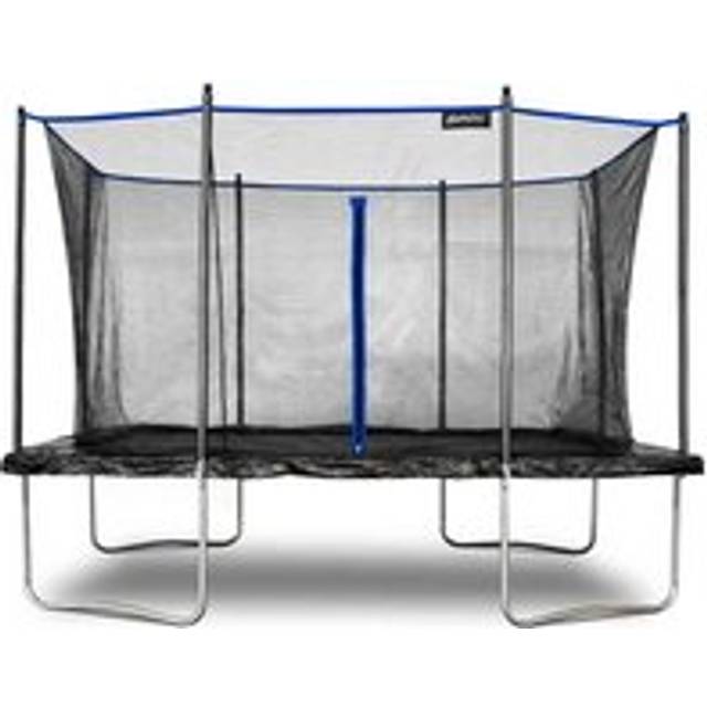 Plum 12 x 8ft Rectangular Springsafe Trampoline & Enclosure, Blue