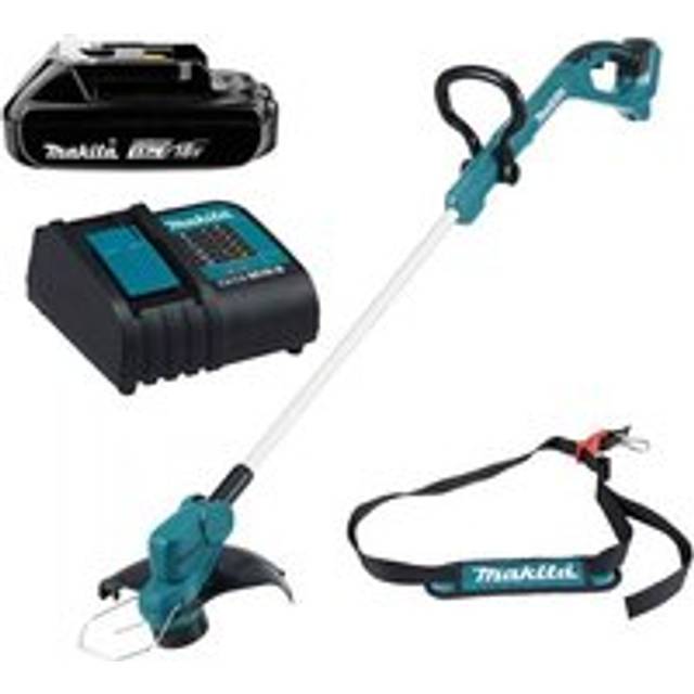 Makita DUR193 LXT 18v Cordless Garden Grass Line Trimmer Strimmer +1.5ah Battery