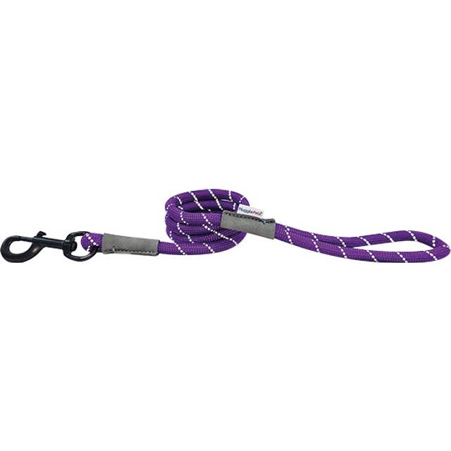 HugglePets Reflective Rope Dog Lead 107 x 1.0cm Purple, Purple