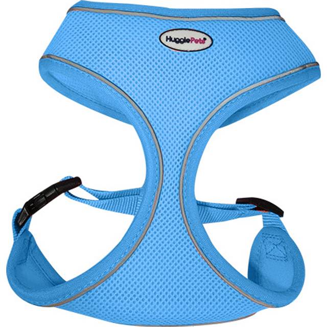 HugglePets Air Mesh Dog Harness Small Blue, Blue