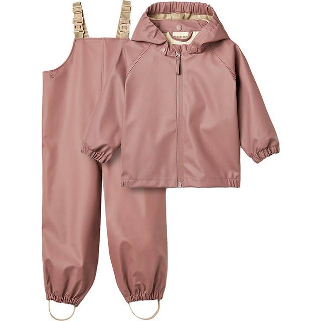 WHEAT Kids' Charlie Rainwear Set, Dusty Lilac