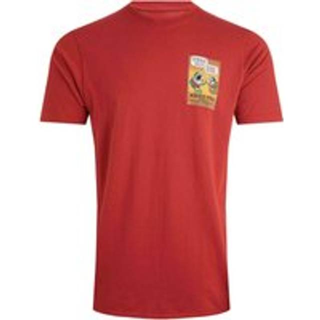 Weird Fish Mens Two Beers Heritage Wash T-Shirt - Brown