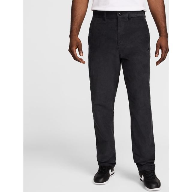 Nike Club Men's Corduroy Chino Trousers - Black - Cotton - 32/30