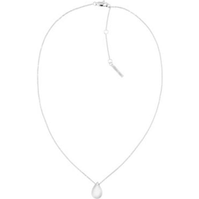 Calvin Klein Jewelry Women's Pendant Necklace Color: Silver (Model: 35000035)