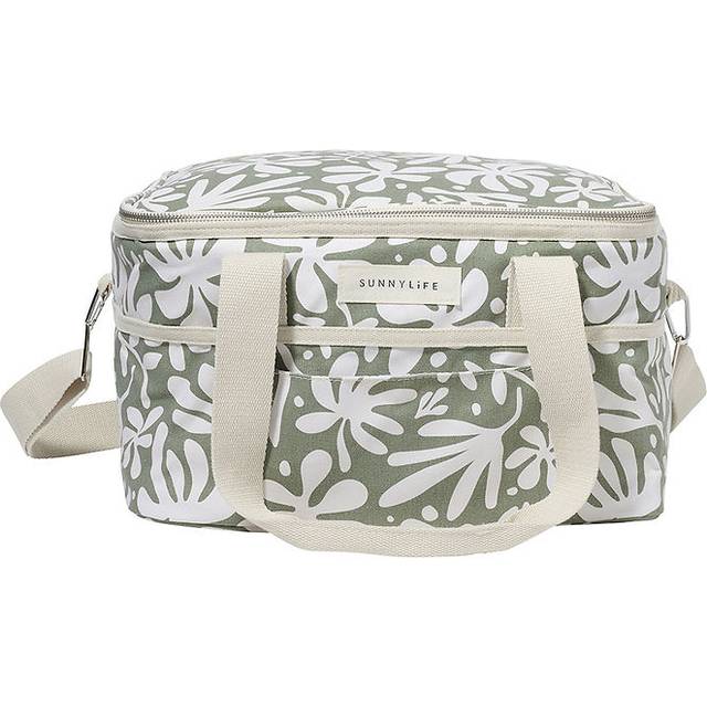 SUNNYLiFE - Kylväska Canvas Cooler Bag - Grön