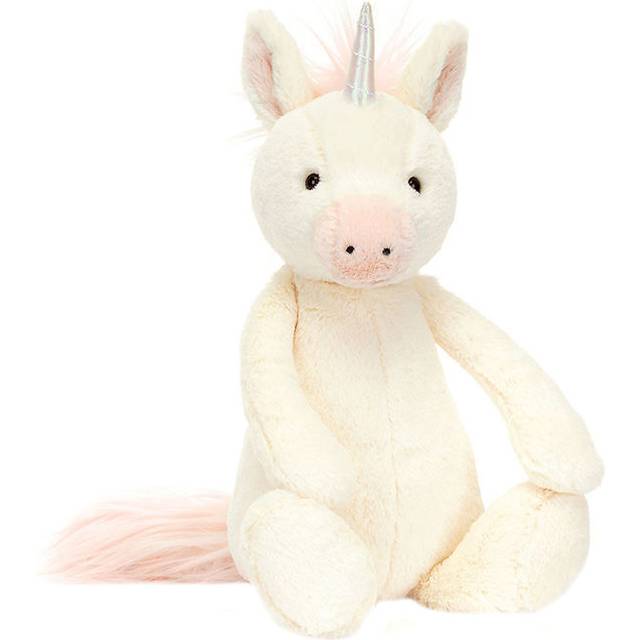 Jellycat Gosedjur - 51x21 cm - Bashful Unicorn - Jellycat - One Size - Gosedjur