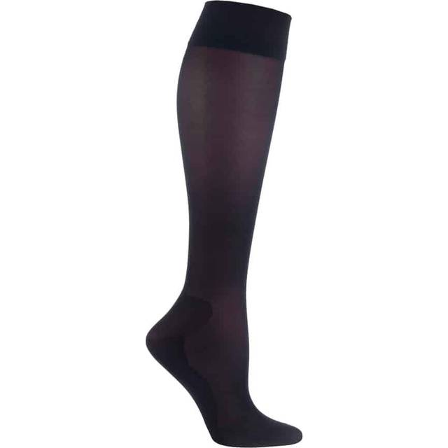 IOMI Womens - Ladies 18 mmHg Graduated Compression Flight Socks for DVT - Black Polyamide - Size UK 4-6.5