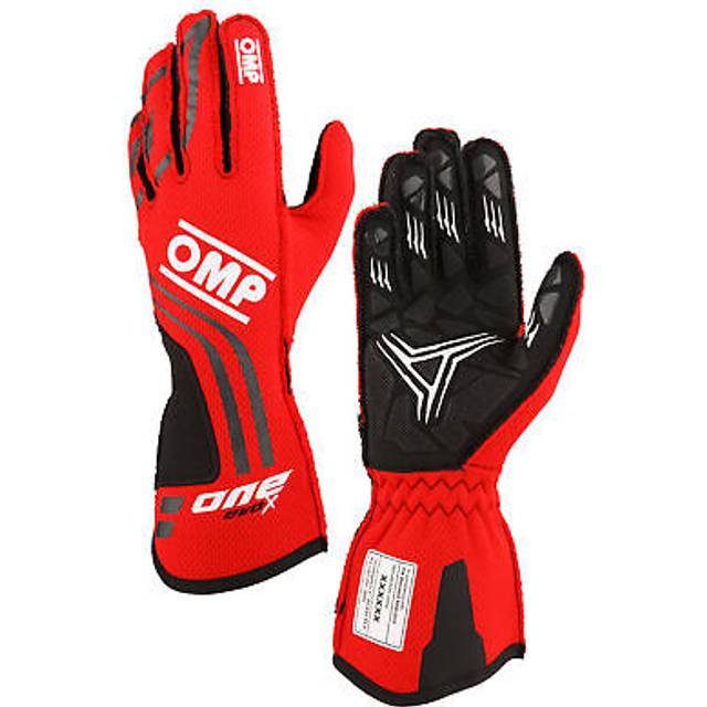 OMP One Evo X Race Gloves - Colour: Black, Size: XL