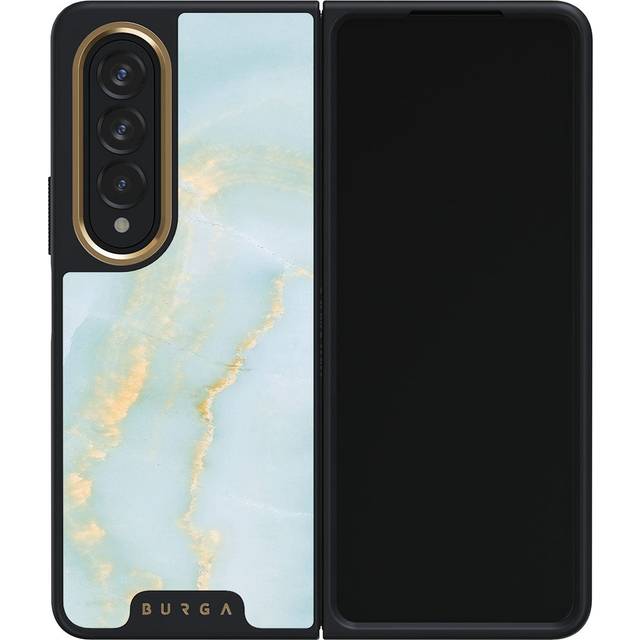 Sea Salt - Samsung Galaxy Z Fold 4 Case, Elite Dark / Gold
