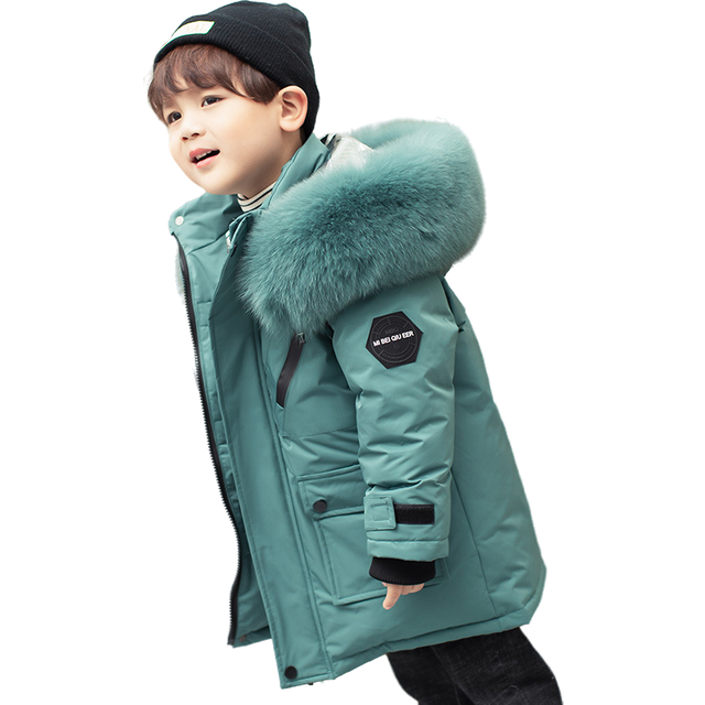 (Green02, 4-5Years) Kids Boys Coats Duck down jacket Outwear Winter UK