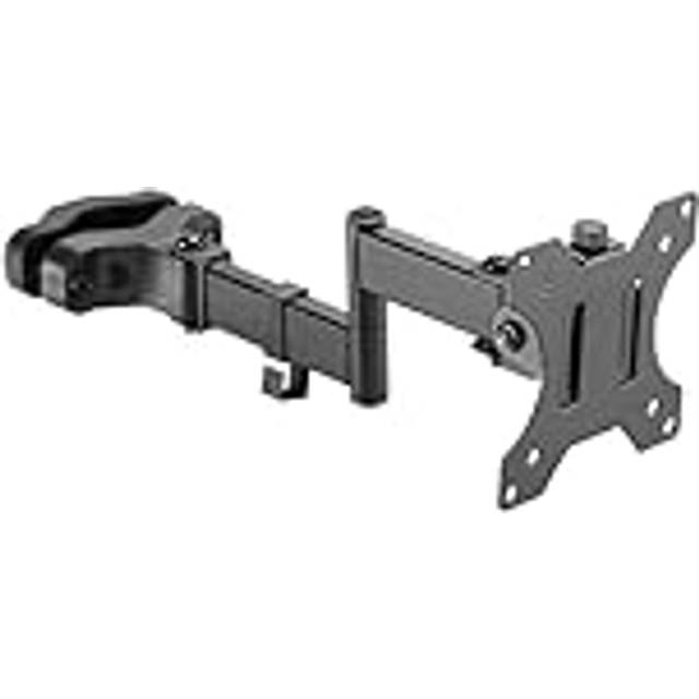 Monitor bracket pole holder mount adapter vesa 28-60mm extendable tilt rotate hq