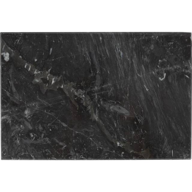 Rectangle Marble Placemat / Platter / Chopping Board - 30cm x 20cm - Black