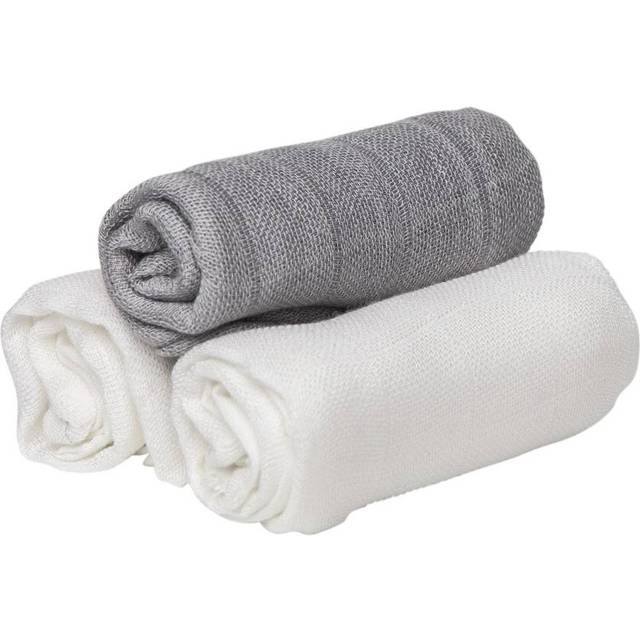 Les Enfants Snuttefilt 3-pack (Grå/Vit)