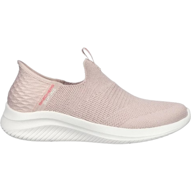 Skechers dam Ultra Flex 3.0 mysig strimma, Ros stickad trim, 40 EU