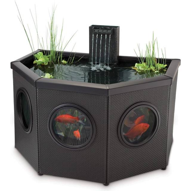 Blagdon Affinity Mocha Half-Moon Pool 336L With LED Lights