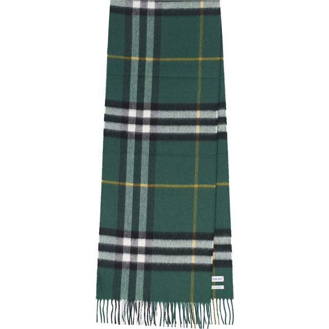 Burberry 'Check' Scarf - Green - U