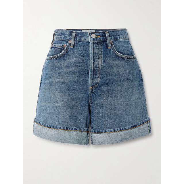 High Rise Baggy Fit DAME Shorts size 25 (25)