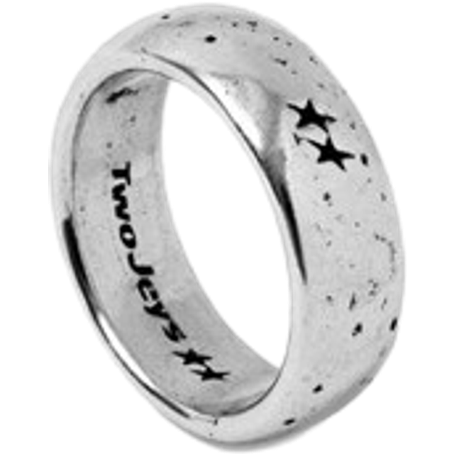 TwoJeys Signature Ring Silver 60 mm