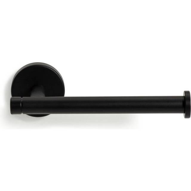 Habitat Metal Toilet Roll Holder - Matt Black